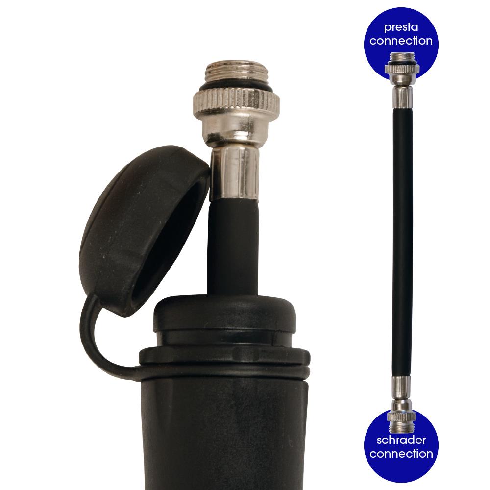 Zonda Mini Pump Flexi Hose - Black